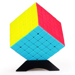 Cubo de velocidad sin pegatina 6x6, cubo mágico suave 6x6x6, cubo profesional de rompecabezas, brochas de cerebro juguetes para niños y adultos