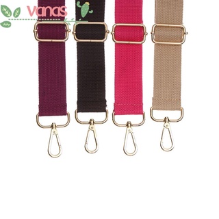 VANAS Fashion Handbag Chain Adjustable Backpack Accessories Colored Bag Belts Women Nylon Candy Color Durable Shoulder Bag Straps/Multicolor