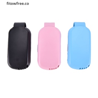 fitow ventilador portátil reutilizable para máscara facial clip-on filtro de aire usb recargable gratis (2)