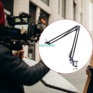 STAR Cell Phone Holder Microphone Stand Desktop Universal Cantilever Clamp Video Camera Photography Live Broadcast Long Arm Bracket