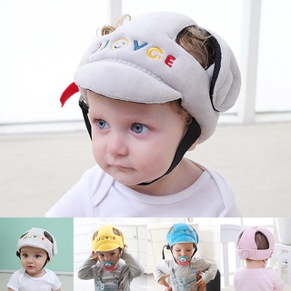 bebé anticolisión sombrero de seguridad gorra protección de la cabeza ajustable aprendizaje a caminar