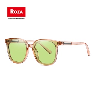 Roza nueva moda gafas de sol mujeres marco cuadrado gafas para hombres Retro polarizadas gafas de sol UV400 RZ1071