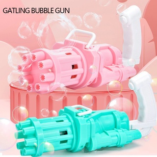2 en 1 Pistola De burbuja Automática De Máquina eléctrica y Ventilador De verano Para niños/regalos
