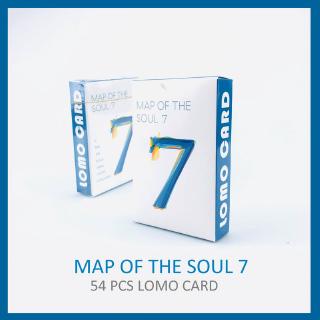 54 unids/set KPOP BTS Lomo Card MAP OF THE SOUL 7 HD Photocard tarjetas colectivas