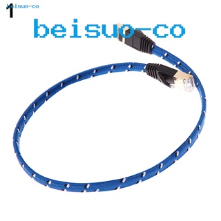 Be Blue Cat 7 RJ45 Par Trenzado Blindado LAN Red Ethernet Cable De Internet