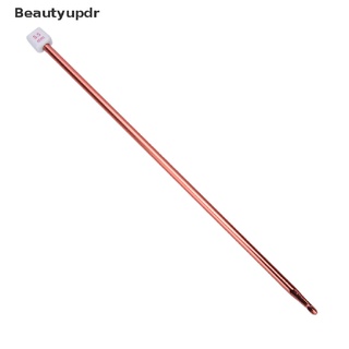 [beautyupdr] 11 agujas de 10.6" multicolores de aluminio tunecino/gancho afgano crochet agujas 2-8 mm caliente