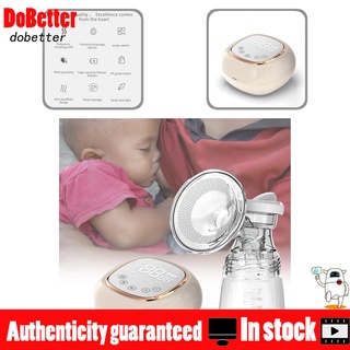 <dobetter> 2000mah bomba de lactancia recargable inteligente bomba de alimentación de leche de frecuencia bombeo para lactancia materna
