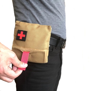 Bolsa médica al aire libre EDC Kit de primeros auxilios de emergencia paquete de cintura supervivencia M1ilitary viaje bolsa de Camping