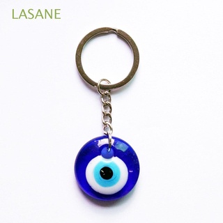 LASANE Fashion Llavero Griego Turco Azul Accesorios Regalo Colgante Charm 30mm Lucky Evil Eye/Multicolor
