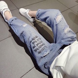 Niños jeans Primavera 2021 Nuevos casual Pantalones De Moda Medio an 2021