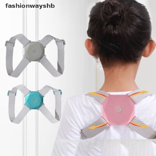 [fashionwayshb] corrector de postura eléctrico para espalda, estiramiento de columna, masajeador de vibración lumbar [caliente] (5)