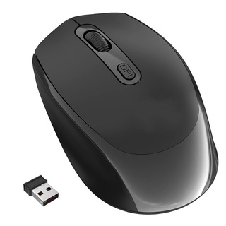 amp* 2.4GHz Portable Mini Slider Wireless Mouse Mute Optical Gaming Mice for PC Computer Laptop Notebook Accessories