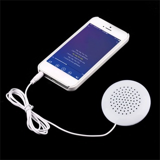 (Shensen) Mini bocina blanca De 3.5 mm Para reproductor Mp3 Mp4 Para Iphone Para Ipod Cd