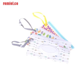 【remiel】Clutch and Clean Wipes Carrying Case Eco-friendly Wet Wipes Ba