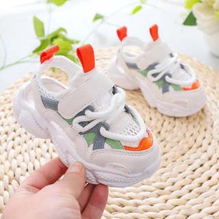 Bobora zapatos para correr casuales pequeños blancos deportivos para niños