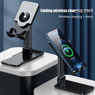 AZ TS3 Phone Charger Support Adjustable Safe Charging Aluminum Alloy Magnetic 15W Wireless Charger Holder