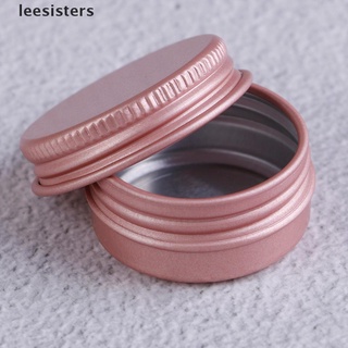 Leesisters 10ps Empty Aluminum Pot Jars Cosmetic Containers With Lid Eye cream Aluminum box CO