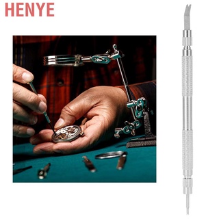 Henye correa de reloj de resorte barra de enlace removedor de pasadores herramientas con cabezales de repuesto accesorio de reparación (7)