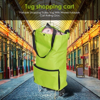 Nuevo 2021!!!Carro portátil multifuncional para equipaje, cesta de compras, tela Oxford, plegable, bolsa de compras o llavero