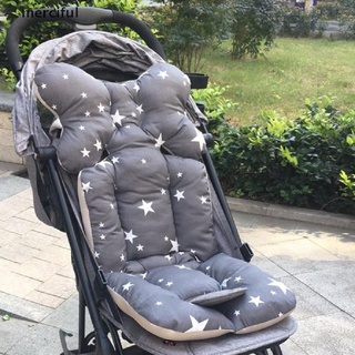 misericordioso cochecito de bebé forro de asiento de coche cojín de algodón asiento almohadilla bebé carrito colchón co
