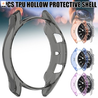 Watch Protective Shell Hollow TPU Material Case Cover Bumper Accessories Full Coverage Silicone Screen Protector