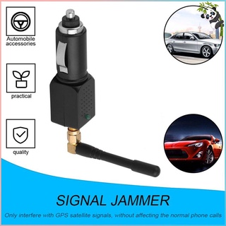 Coche GPS encendedor de cigarrillos Anti-Tracking bloqueador señal escudo pantalla sistema de posicionamiento con antena para la empresa coche Van (1)