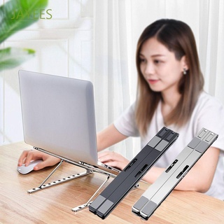 Jayees - soporte ajustable para portátil, de aleación de aluminio, plegable, para ordenador portátil, color Multicolor