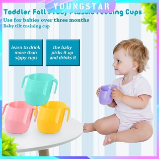 [Youngstar] 200 ml taza de entrenamiento para bebés/bebés/resistente a los golpes/taza de agua para bebés