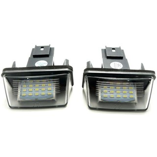 1 pza luz de matrícula led para Peugeot 206/207/307/308 Citroen C3/C4/C5/C6 shbarbie