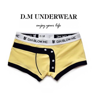Dm117 hombres de algodón boxeadores ropa interior/ cintura baja/ apretado/ U convexo Sexy
