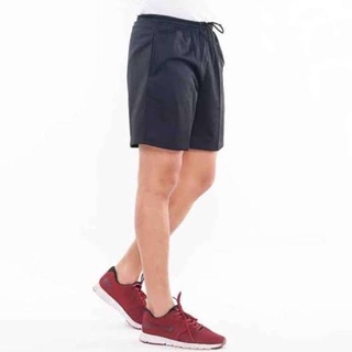 Pantalón corto negro liso para hombre (sin bolsas) y (sin bolsas) | Pantalones deportivos | Pantalones de entrenamiento (1)