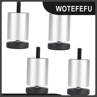 [wotefefu] Patas De aleación De aluminio ajustables/piernas De Sofá/piedras De repuesto Para sillón/clóset/Sofá/cómoda 4)