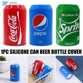 Cubiertas de silicona para latas de cerveza ocultar una manga de cerveza se adapta A latas de bebida de 355 ml (1)