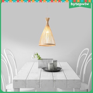 Hytepwlw lámpara colgante De bambú hecha a mano E27 Para el hogar/Café/correr