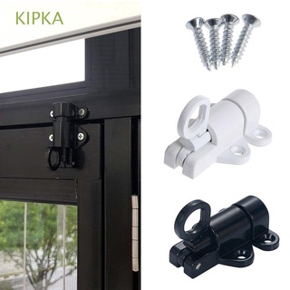 KIPKA Window Latch Lock Pull Ring Aluminum Hardware Security Bolt Gate Spring Bounce Automatic Door Bolt/Multicolor