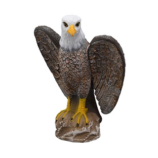 falso águila señuelo estatua jardín defensa plaga repelente de aves contra disuasión