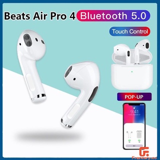 Airs Pro 4 Mini / Fones De Ouvido Tws Pro4 Bluetooth Est Hifi Sem Fio Gps / Rename / Pop-Up / Inpods Pk I12 I9000 Pro francery
