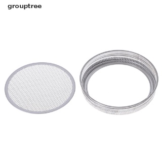 grouptree - tapa para colador de acero inoxidable (1 unidad, para lata, boca ancha)