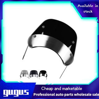 Gugus - Deflector de viento para motocicleta, diseño Retro, Universal, accesorio de moto (1)