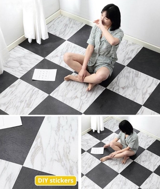Self-adhesive floor sticker, non-slip, waterproof and oil-proof