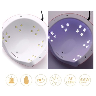 36/54W UV LED Lámpara De Uñas Secador De La Máquina Para Esmalte Conjunto De Secado Arte Kits De Herramientas (2)