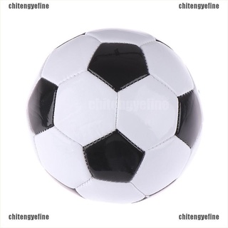 ctyf - pelota de fútbol para niños (pvc, tamaño 2), color blanco y negro