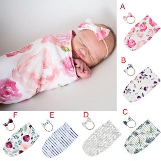 Manta de bebé recién nacido envolver impreso saco de dormir saco cochecito envoltura/bebés