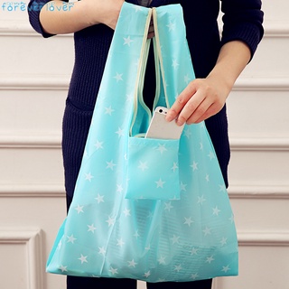 bolsa plegable de gran capacidad de compras plegable bolsa reutilizable impermeable ecológica bolsa de compras con bolsa pequeña (7)