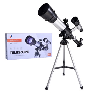 Niños estudiantes lente de alta potencia telescopio astronómico con trípode Hd lente de cámara telescopio astronómico
