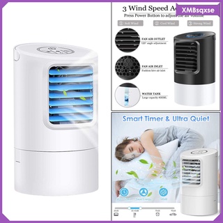 mini aire acondicionado ventilador enfriador de aire silencioso humidificador de agua de refrigeración ventilador de la ue (1)