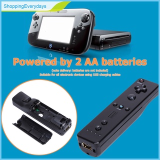 (ShoppingEverydays) Mando a distancia inalámbrico para Nintendo Wii Wii U Console mando a distancia