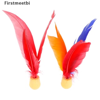 [firstmeetbi] 10pcs bola de bádminton al aire libre niños goma volante pluma volante caliente (2)
