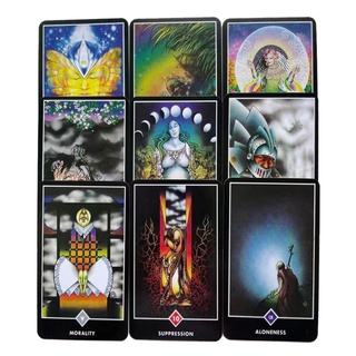palace Osho Zen Tarots Card Full English Board Game Family Party Divination Oracle Deck (8)