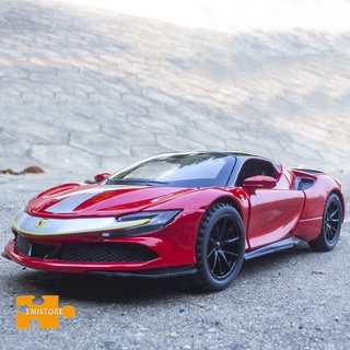 emistore roadster modelo a prueba de golpes interactivo 1/32 escala modelo de coche deportivo juguete para regalo